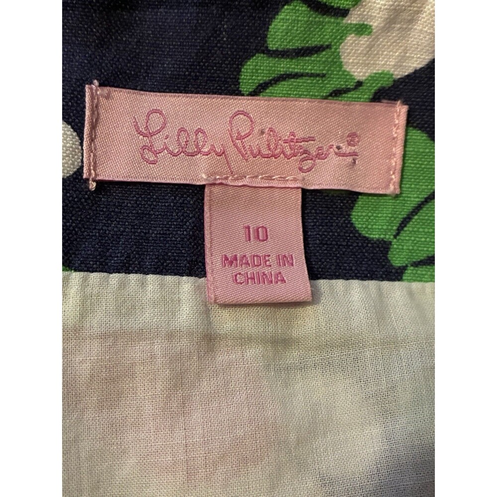 Lilly Pulitzer Women’s Size 10 Caterpillar Print Skirt - Picture 3 of 5